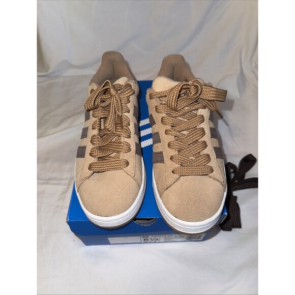 Adidas Originals Campus 00s Unisex Brown Trainers Sneakers JI1022 6.5 Y - Picture 2 of 9